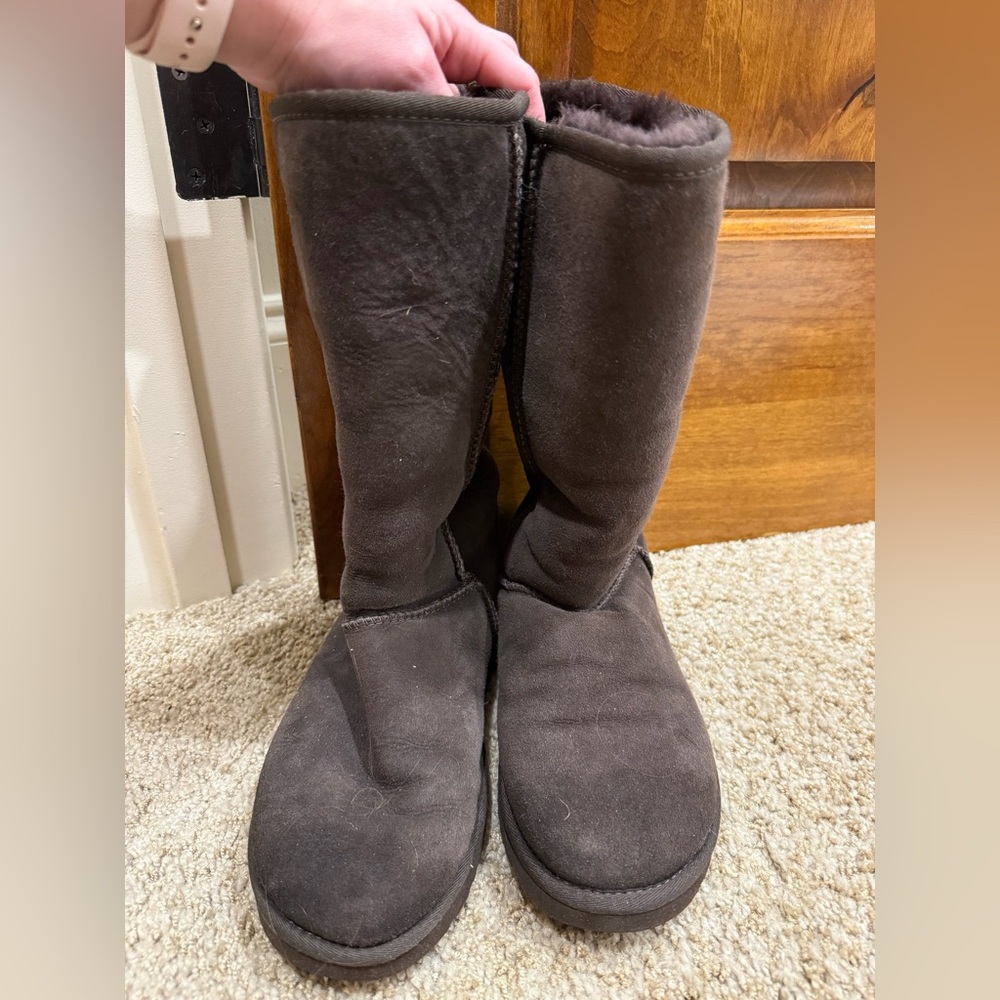 UGG Women's Dark Brown Winter Boots